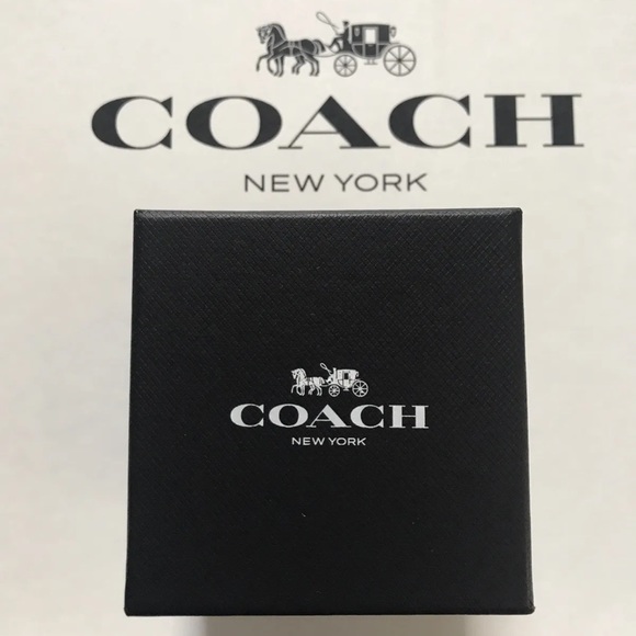 NWT COACH BAXTER WATCH 39MM W1582 NAVY BLUE - Picture 4 of 12